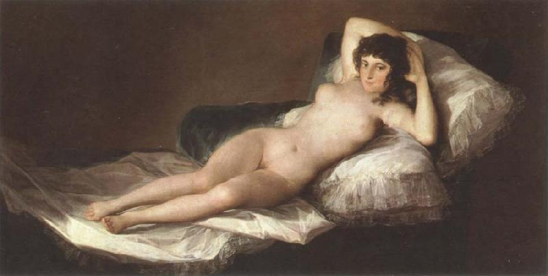 Francisco Goya naked maja oil painting picture